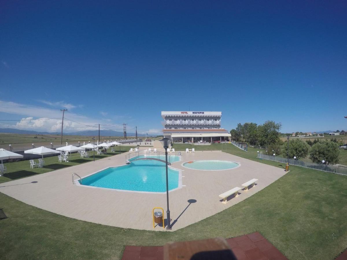 Vosporos Hotel Komotini Bagian luar foto